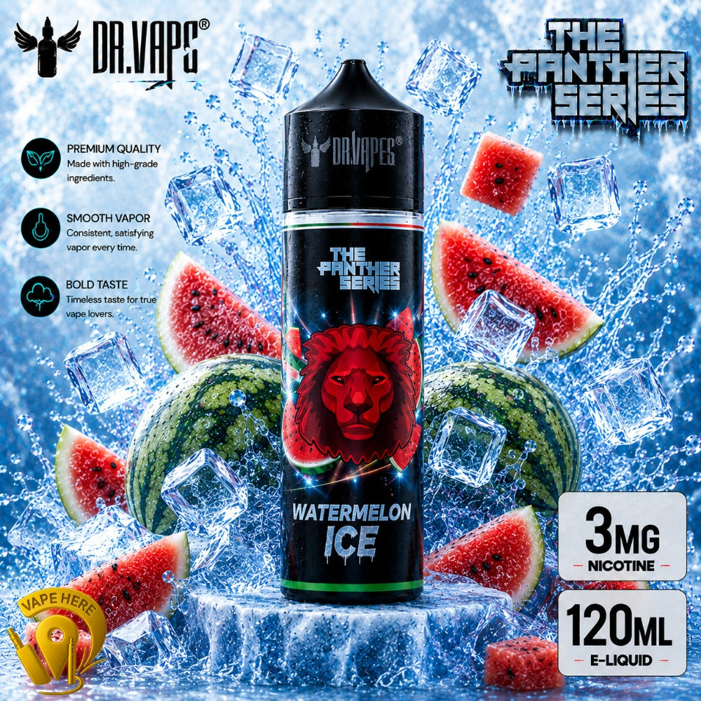 NEW Dr Vapes 60ml & 120ml E-Liquid (The Panther Series) Dubai, UAE