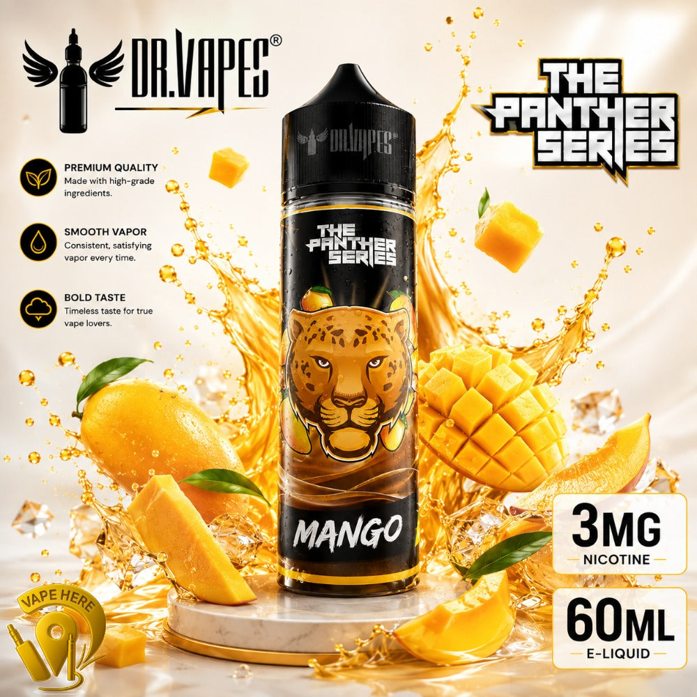NEW Dr Vapes 60ml & 120ml E-Liquid (The Panther Series) Abu Dhabi, UAE