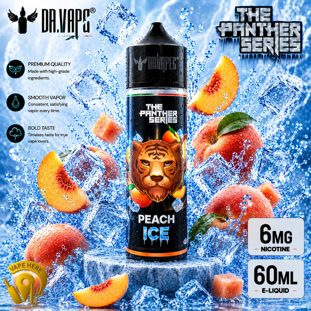 NEW Dr Vapes 60ml & 120ml E-Liquid (The Panther Series) Dubai, UAE