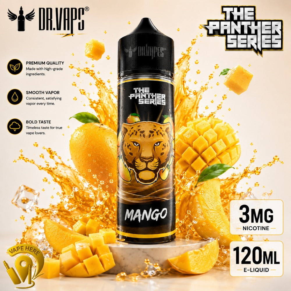 NEW Dr Vapes 60ml & 120ml E-Liquid (The Panther Series) Dubai, UAE
