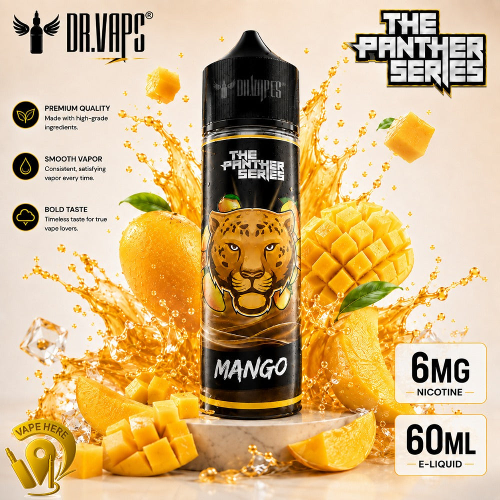 NEW Dr Vapes 60ml & 120ml E-Liquid (The Panther Series) Fujairah, UAE