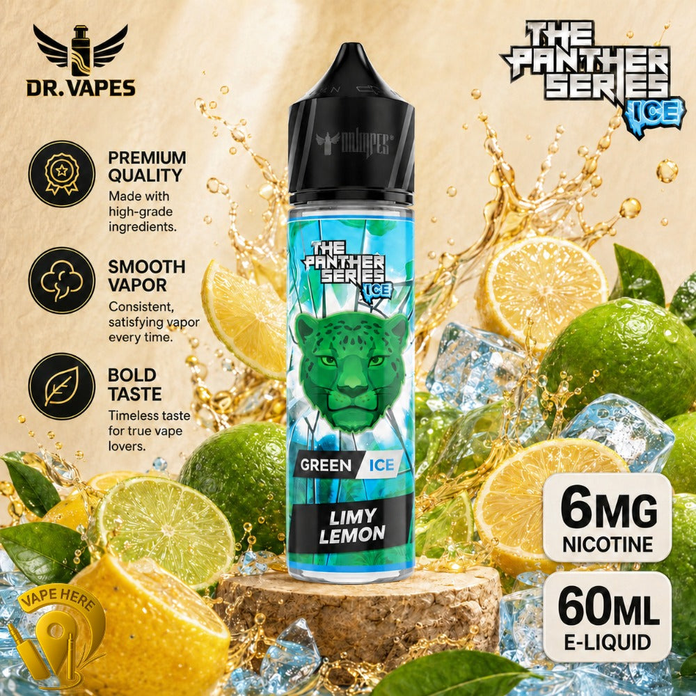 NEW Dr Vapes 60ml & 120ml E-Liquid (The Panther Series) Dubai, UAE