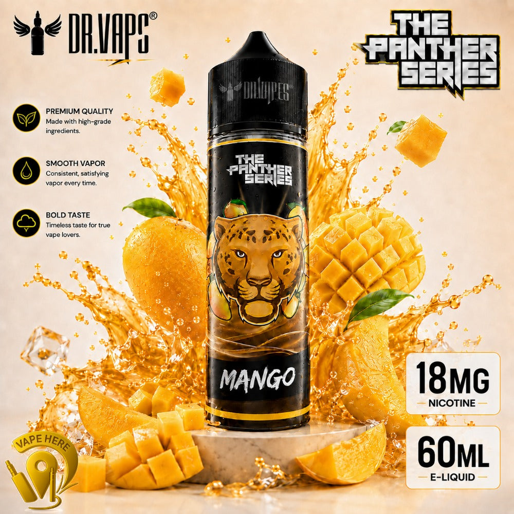 NEW Dr Vapes 60ml & 120ml E-Liquid (The Panther Series) Ras Al Khaimah, UAE