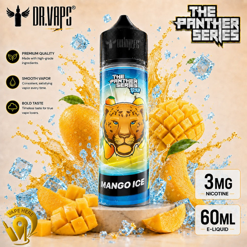 NEW Dr Vapes 60ml & 120ml E-Liquid (The Panther Series) Dubai, UAE