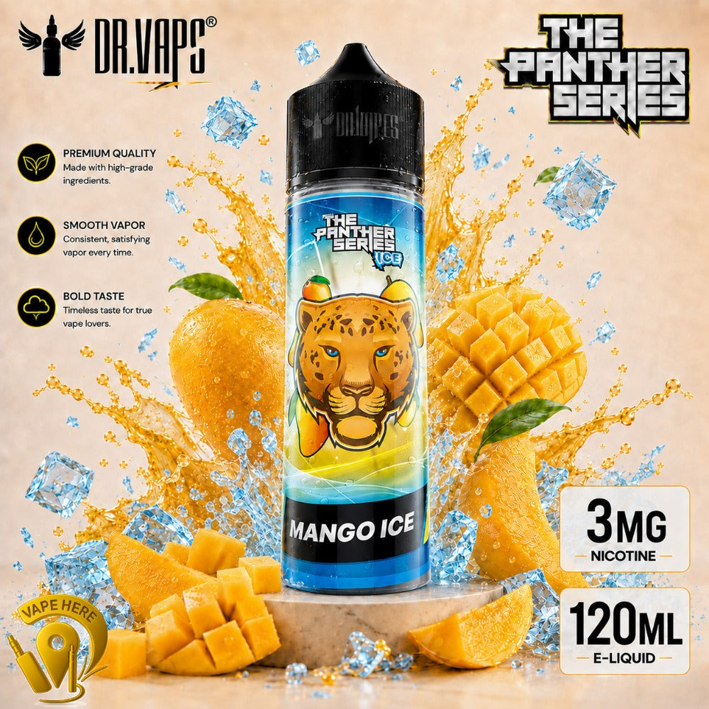 NEW Dr Vapes 60ml & 120ml E-Liquid (The Panther Series) Abu Dhabi, UAE