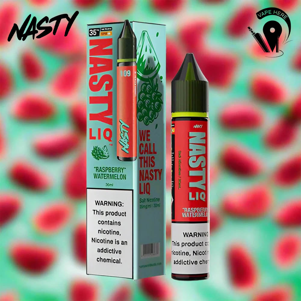 Nasty Liq - Salt Nic 30ml Raspberry Watermelon UAE Sharjah