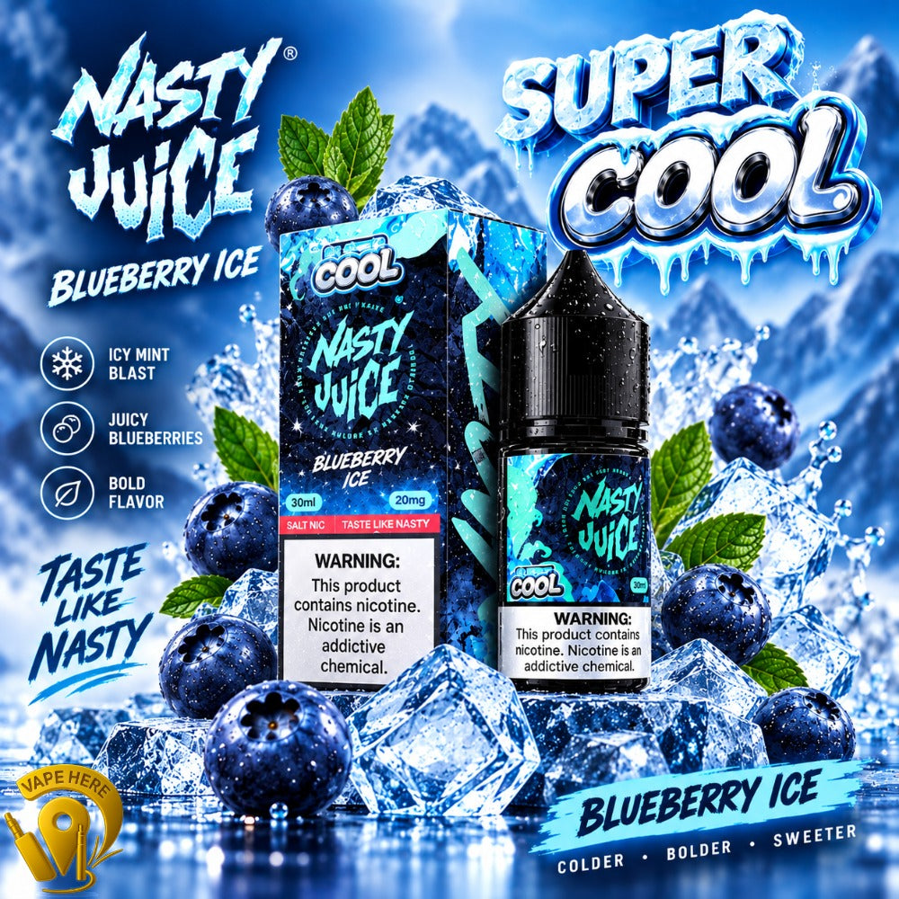 Nasty_Vape_Juice_20mg_ESMA_Approved_Salt_Nic_30ml_Super_Cool Dubai, UAE