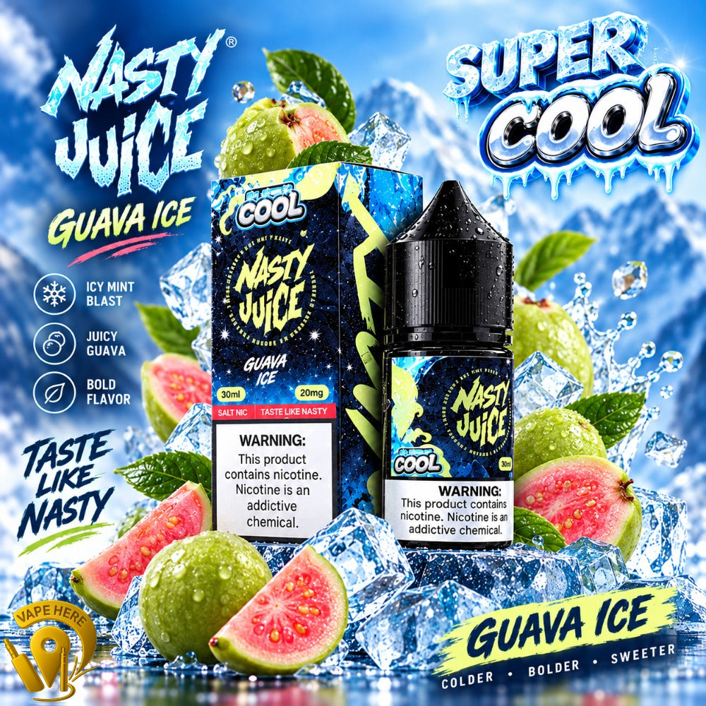 Nasty_Vape_Juice_20mg_ESMA_Approved_Salt_Nic_30ml_Super_Cool Sharjah, UAE