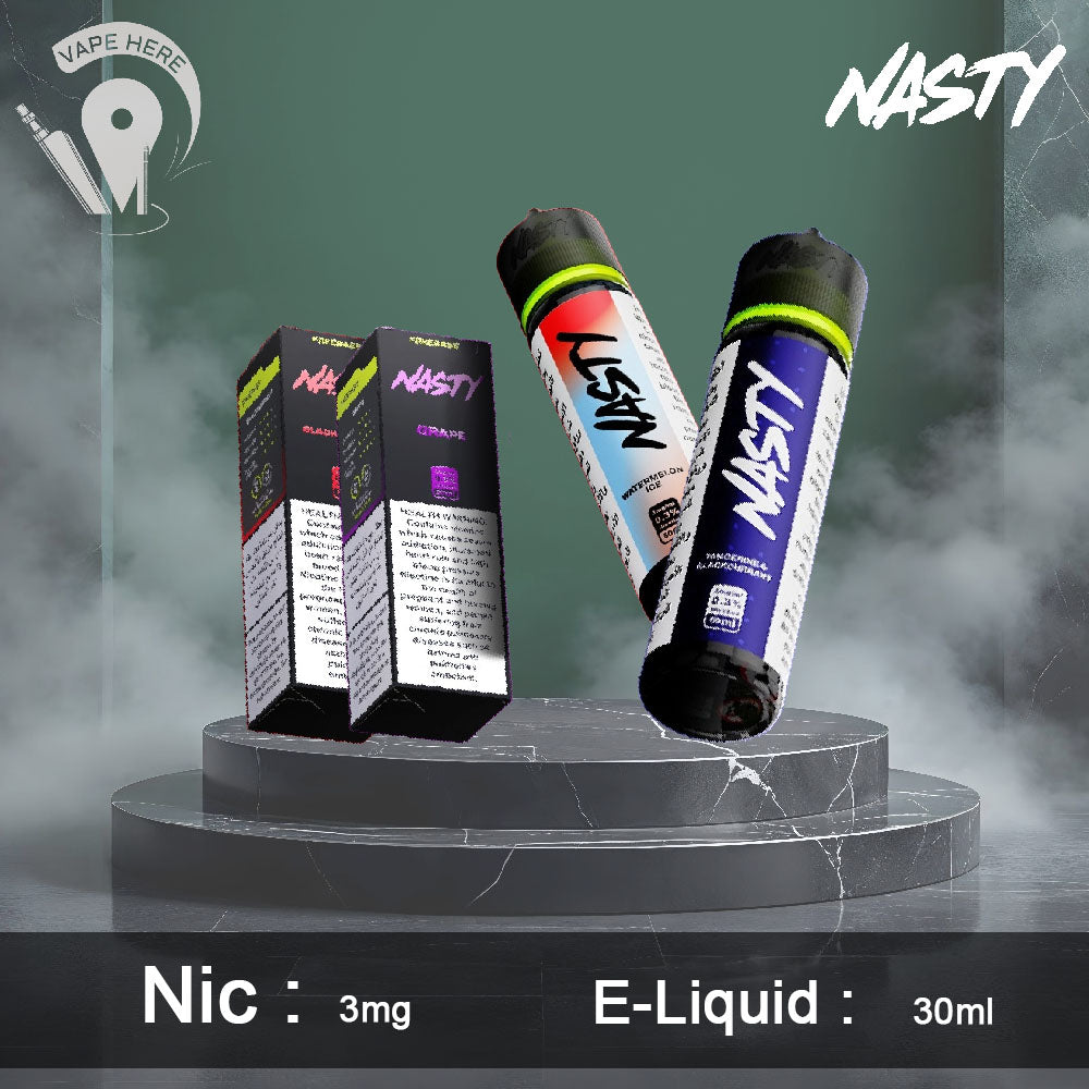 Nasty Vape Juice 3mg  ESMA Approved E-Liquids 50ml (1) UAE Abu Dhabi