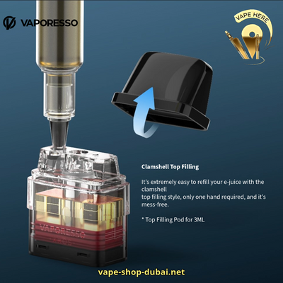 New XROS Pods 3ml From Vaporesso UAE Abu Dhabi