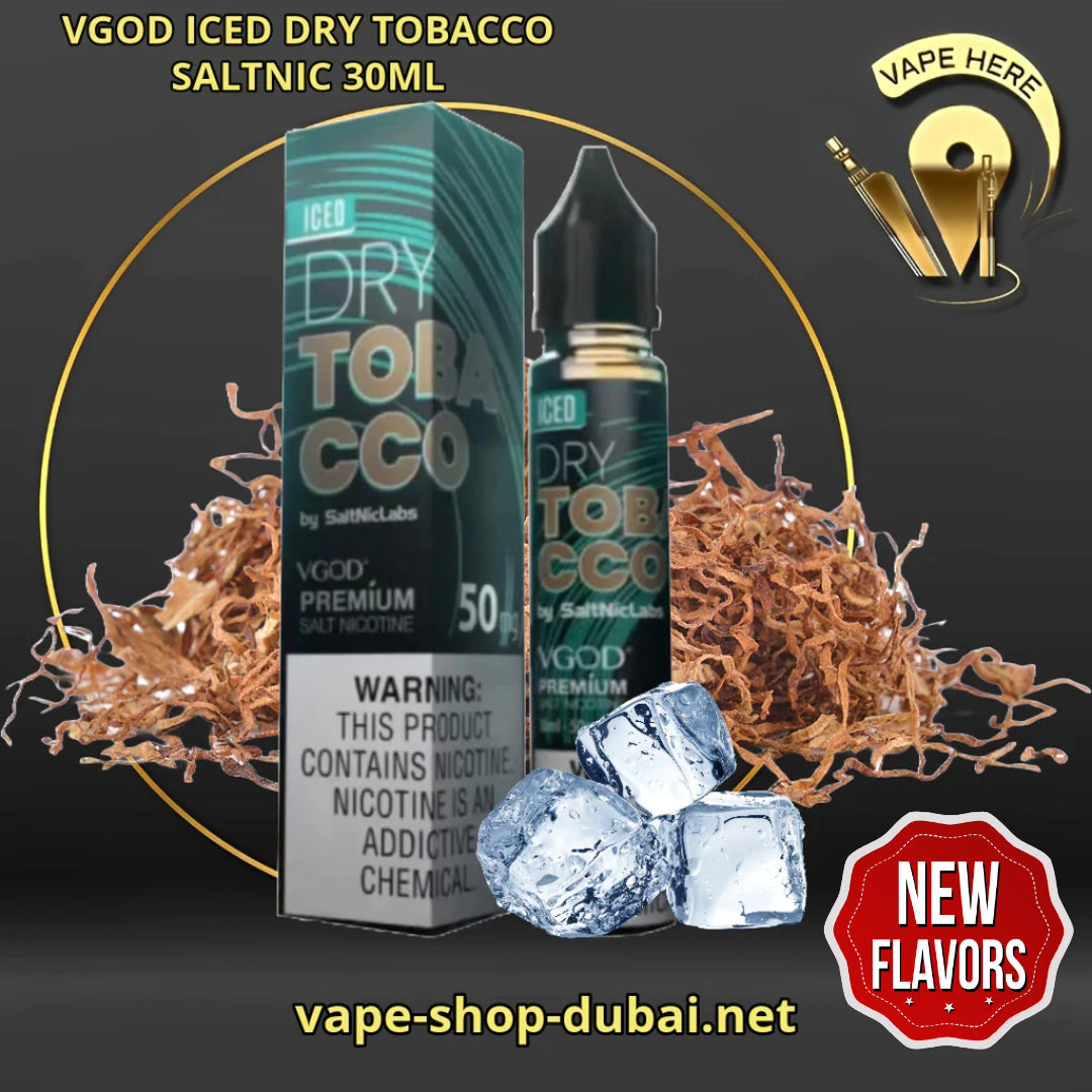 VGOD ICED DRY TOBACCO SALTNIC 30ML Sharjah