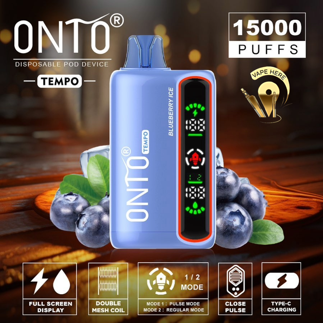 Tempo Disposable Vape Instructions ONTO TEMPO 15000 Puffs Vape with Screen Abu Dhabi & Dubai | Tempo Disposable Vape Instructions ONTO TEMPO 15000 Puffs Vape with Screen Abu Dhabi & Dubai |