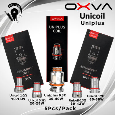 OXVA Unicoils & Uniplus Replacement Coil 5pcs UAE Dubai 