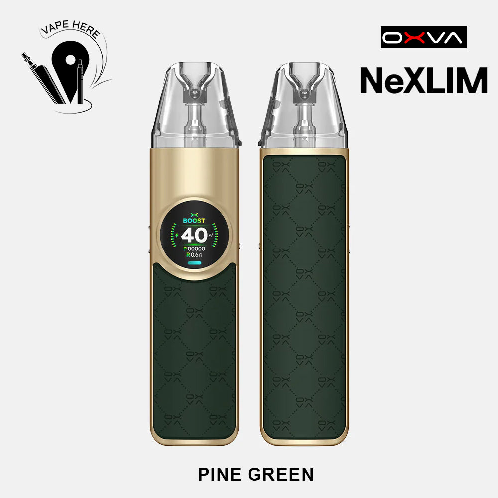 Oxva Nexlim Green Oxva NeXlim GO Pod Kit Oxva Nexlim Green Oxva NeXlim GO Pod Kit