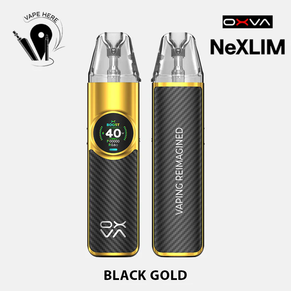OXVA NeXLIM Pod System 1500mAh Black Gold UAE Abu Dhabi