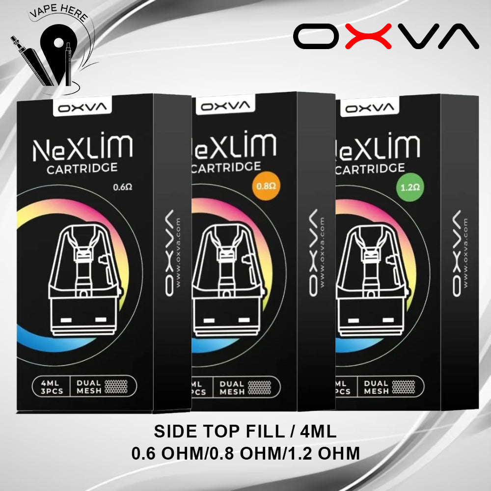 oxva nexlim 4ml pod NeXLIM CARTRIDGE – OXVA STORE