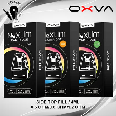 OXVA  NeXLIM (TOP FILL) REPLACEMENT PODS UAE Dubai