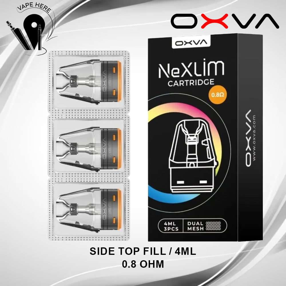 elfbar elfa master akku OXVA | NeXlim 4mL Replacement Pod Cartridges (3 Pack) main image 1