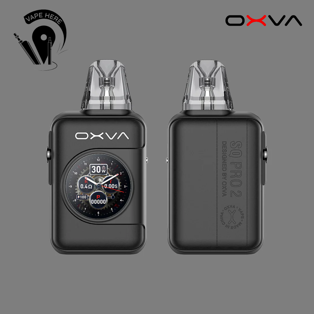 OXVA XLIM SQ PRO 2 Pod Kit (HD Touch Screen) Black Leather UAE Al Ain
