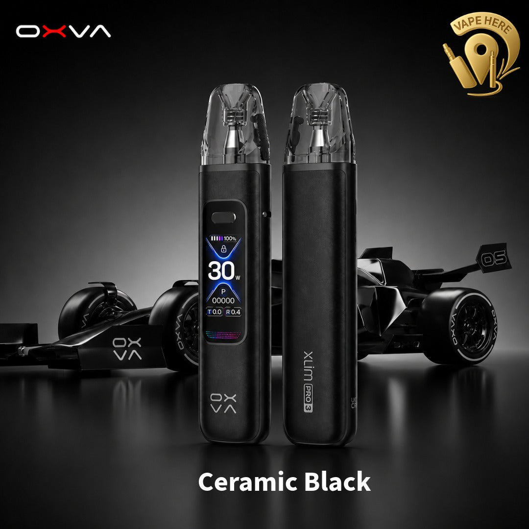 OXVA Xlim PRO 3 Pod System 1500mAh Ceramic Black UAE Dubai 