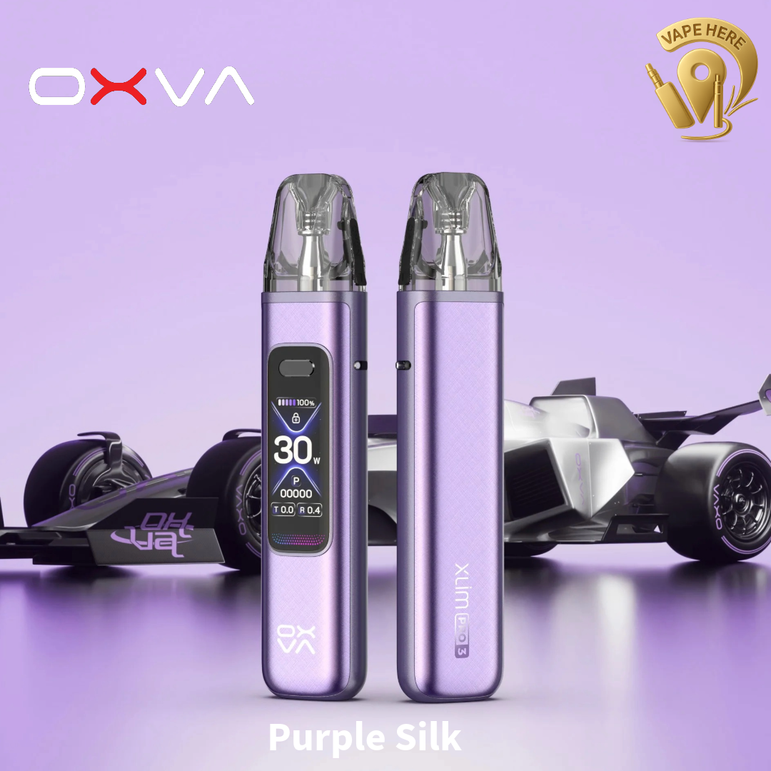 Buy OXVA XLIM PRO 3 in Dubai & Abu Dhabi 1500mAh | Vape Here Store UAE |  Purple Silk | Vape Here Store