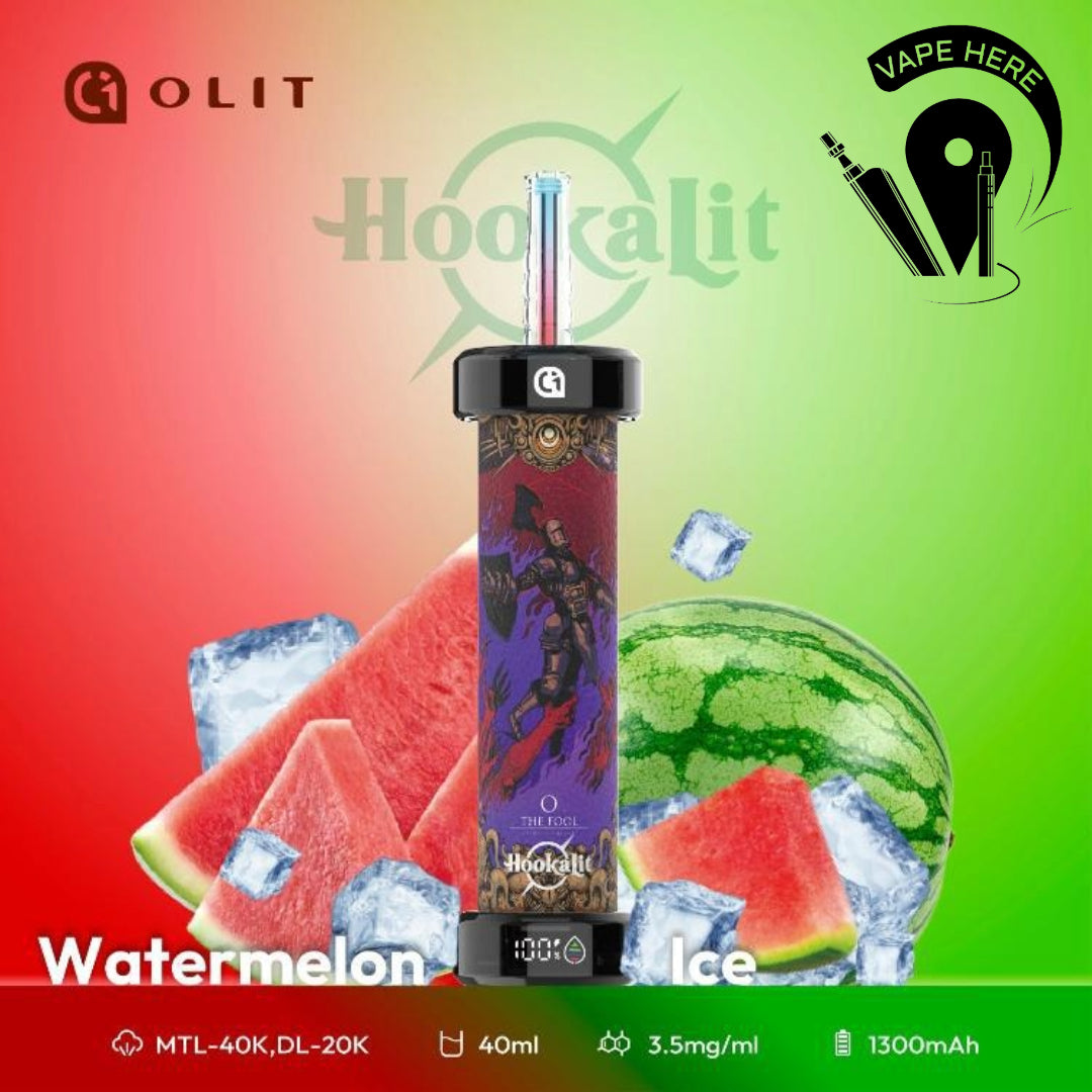 Hookalit Olit 40K Puffs Disposable Shisha Vape | Buy Hookah Vape Online UAE | Peach Mango Watermelon | Vape Here Store Hookalit Olit 40K Puffs Disposable Shisha Vape | Buy Hookah Vape Online UAE | Peach Mango Watermelon | Vape Here Store