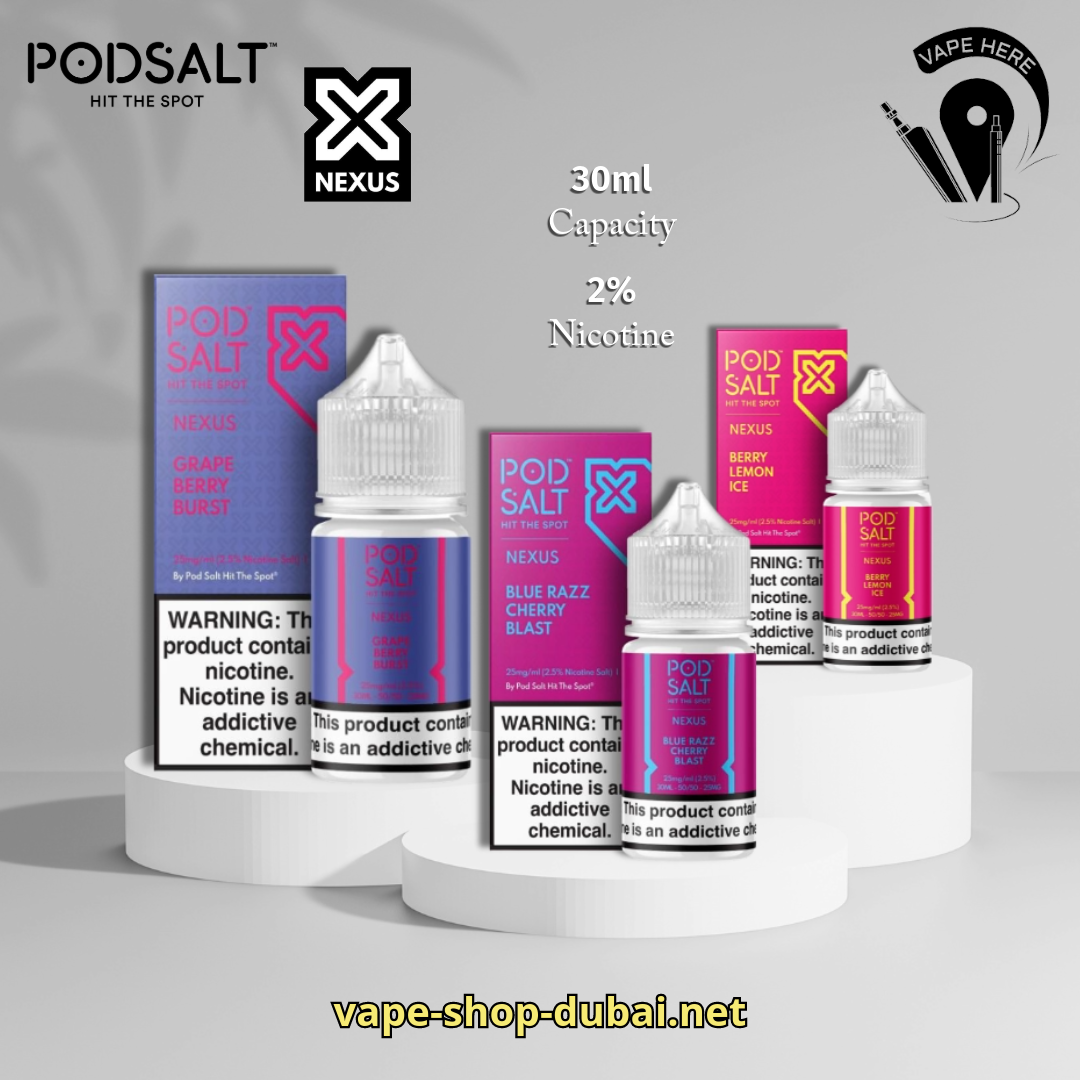 POD SALT NEXUS SALT NIC 20MG 30ML Dubai