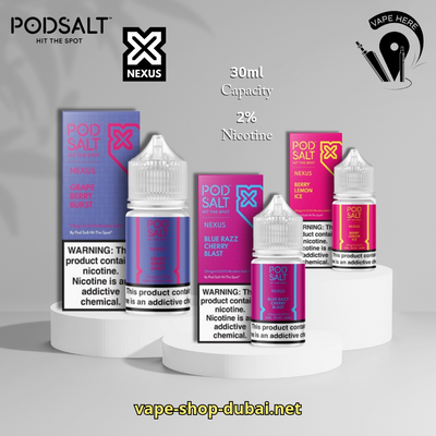 POD SALT NEXUS SALT NIC 20MG 30ML Dubai