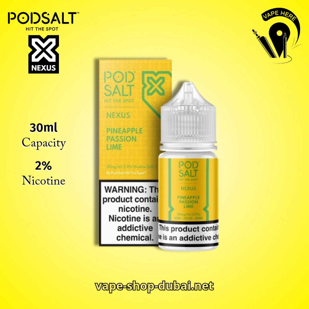 POD SALT NEXUS SALT NIC 20MG 30ML UAE Dubai