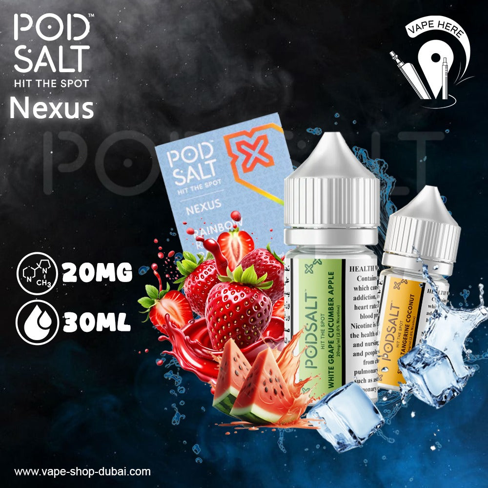 POD SALT NEXUS SALTNIC 20MG 30ML | Pod Salt Nexus juice flavours UAE &  Dubai
