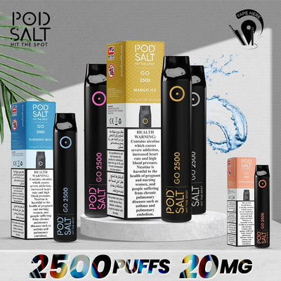 PS GO 2500 from Pod Salt Disposable Vape Device (20mg) UAE Abu Dhabi