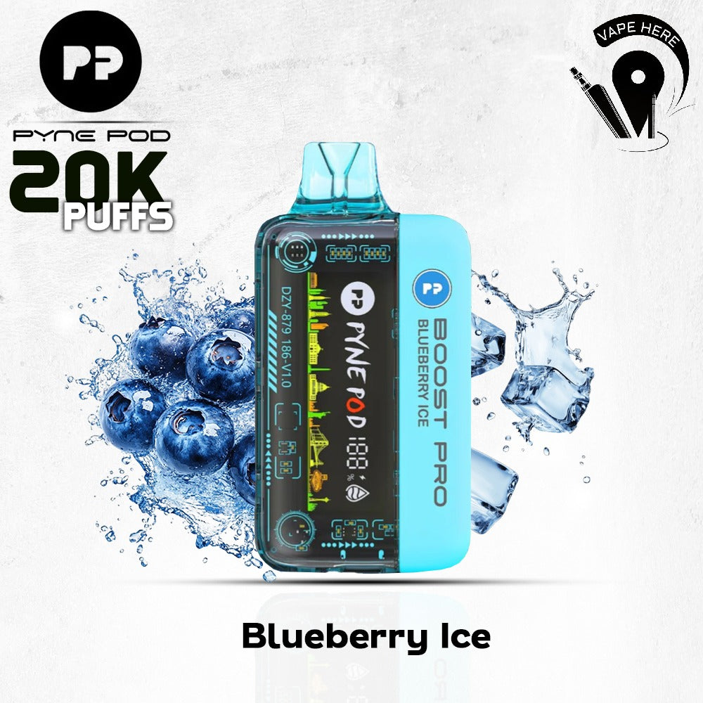 Pyne Pod Boost Pro 20000 Puffs Disposable Vape PYNE POD BOOST PRO 20000  PUFFS DISPOSABLE VAPE
