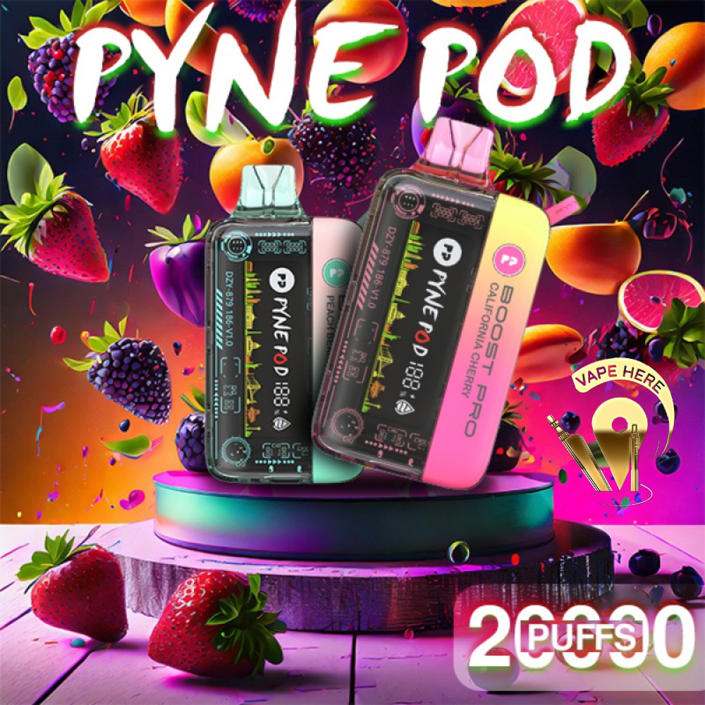 PYNE POD BOOST PRO 20000 PUFFS DISPOSABLE VAPE UAE Dubai