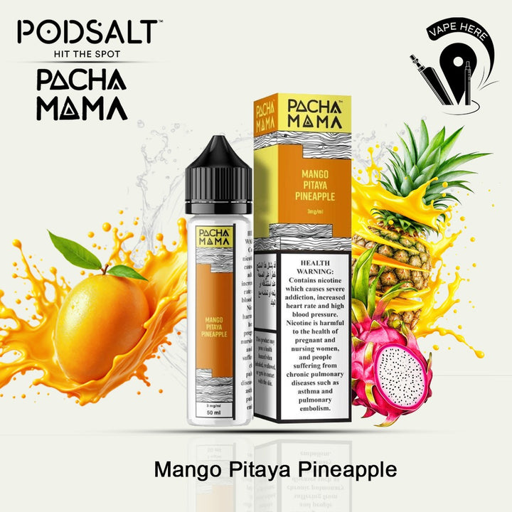Pacha Mama Juice at best price in UAE | 3mg ESMA Approved E-Liquids 50ml | Vape Here Store Pacha Mama Juice at best price in UAE | 3mg ESMA Approved E-Liquids 50ml | Vape Here Store