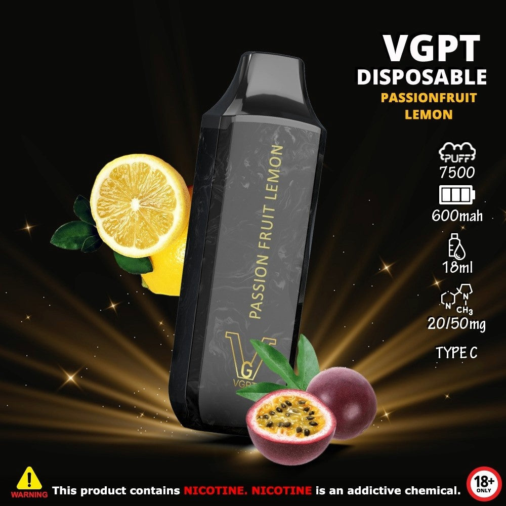 VGPT DISPOSABLE VAPE (20mg&50mg) 7500 PUFFS - Vape Here Store