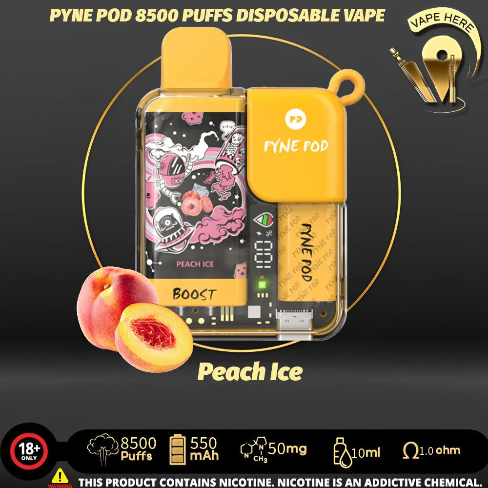 PYNE POD 8500 PUFFS DISPOSABLE VAPE - Vape Here Store