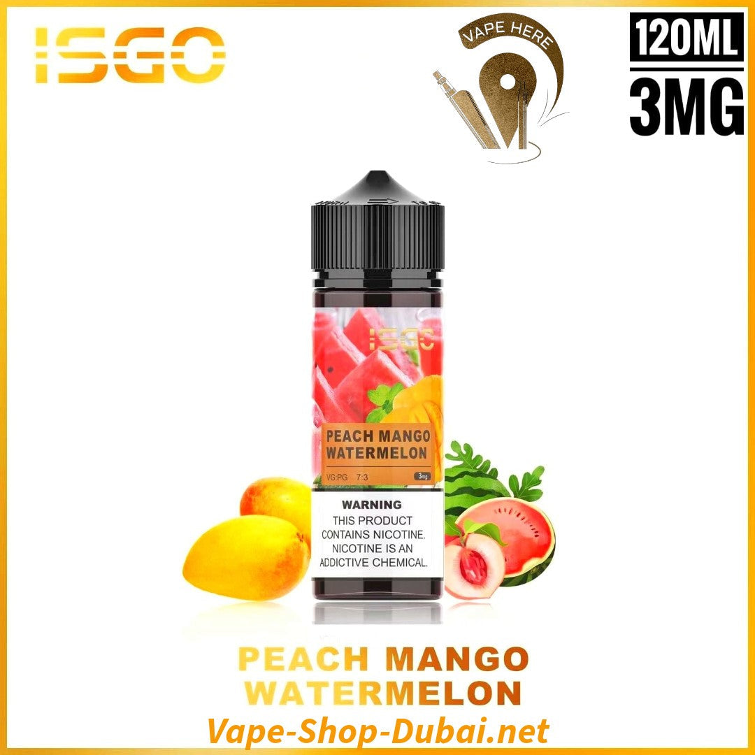 ISGO JUICES E-LIQUIDS 60 & 120ML - Vape Here Store