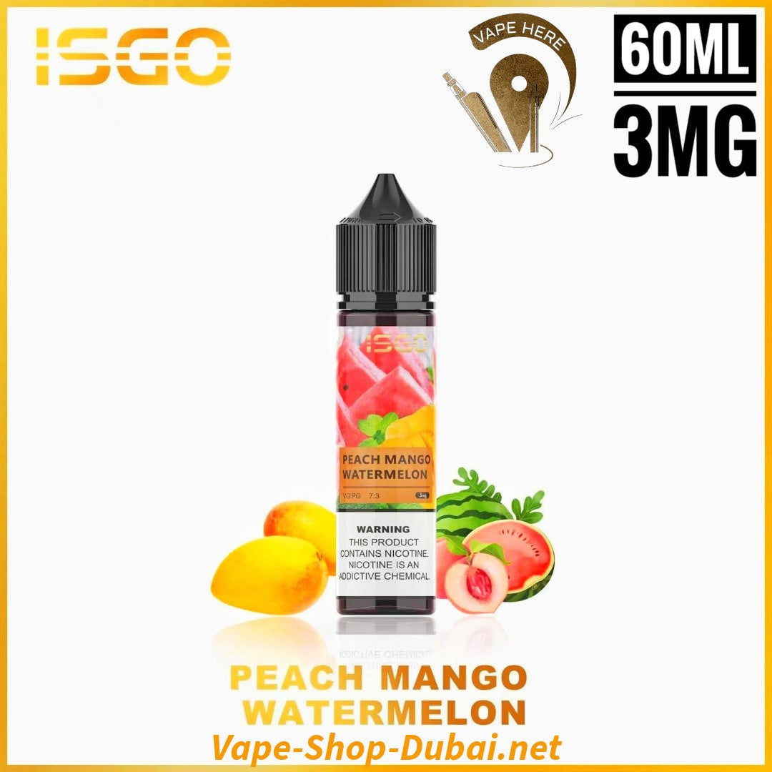 ISGO JUICES E-LIQUIDS 60 & 120ML - Vape Here Store