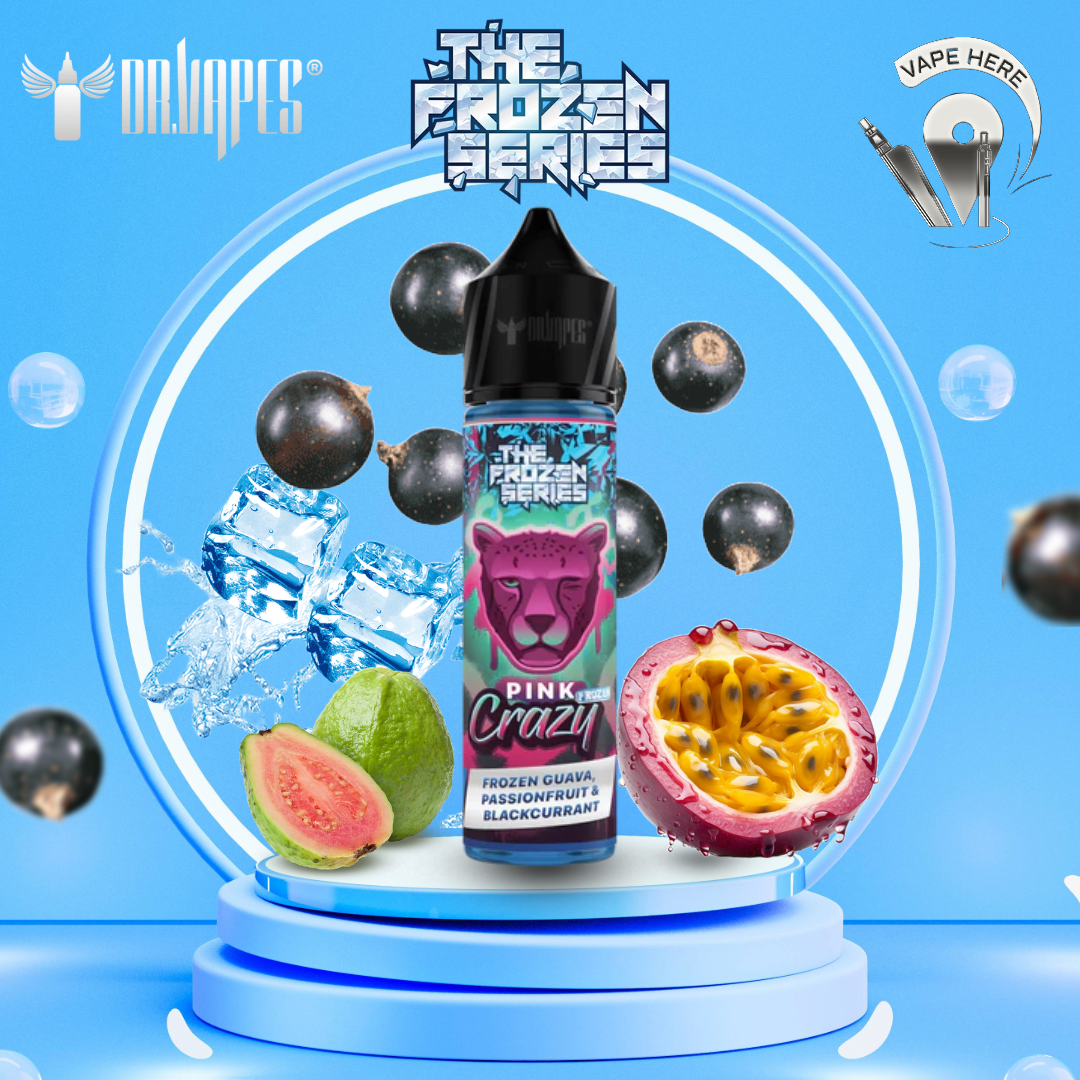 Pink Frozen Crazy 60ml by Dr. Vapes (Panther Series) UAE Abu Dhabi & Dubai