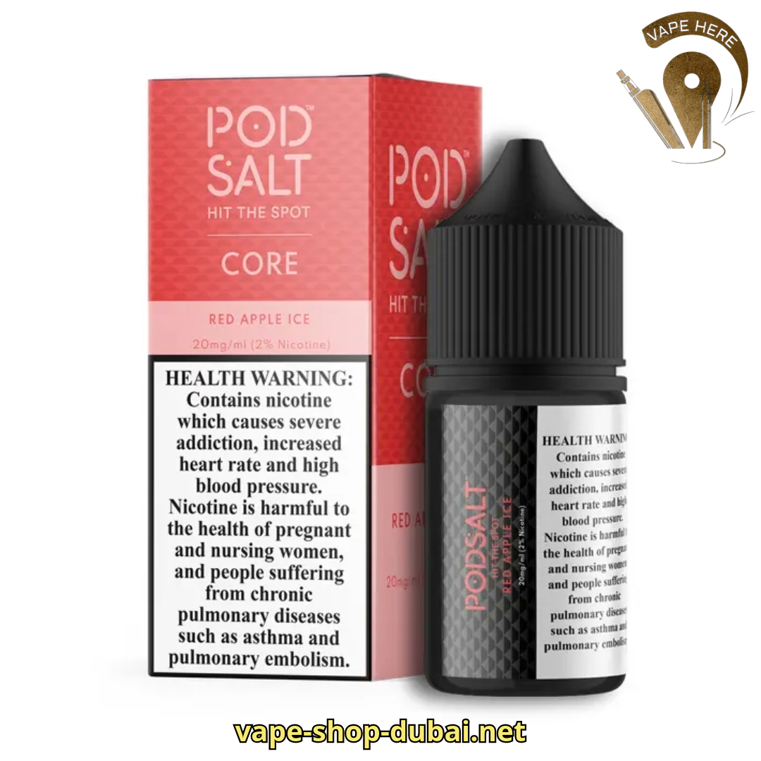 Pod Salt - Red Apple - SaltNic Red Apple Ice UAE Abu Dhabi