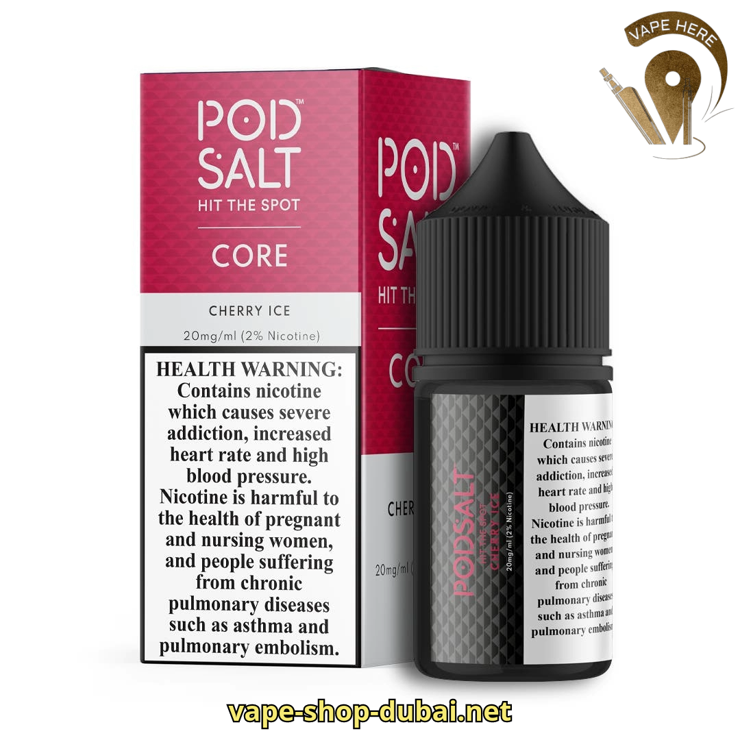 Pod Salt - Cherry ICE - SaltNic UAE Abu Dhabi