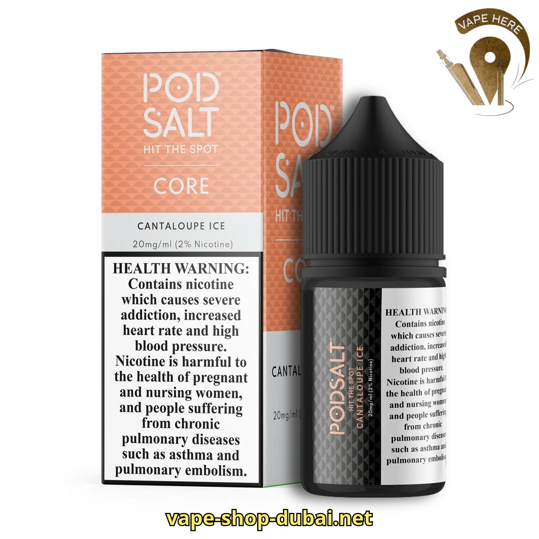 Pod Salt - Cantaloupe ICE - SaltNic UAE Abu Dhabi