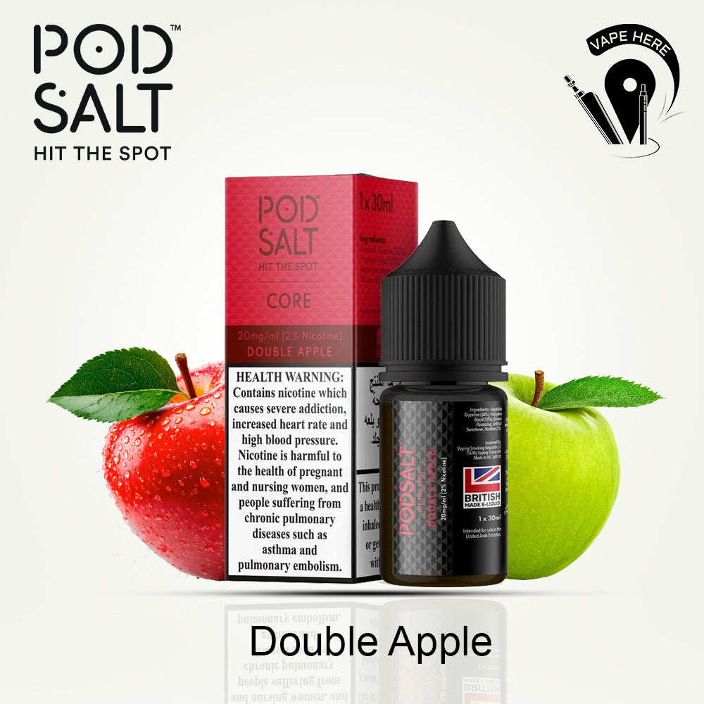 Pod Salt - Double Apple - NicSalt 20MG 30ML Dubai, UAE