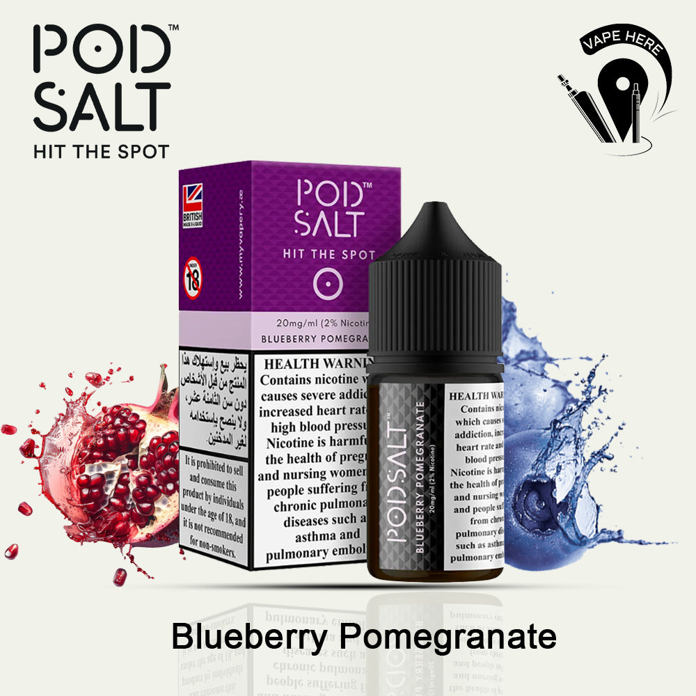 Pod Salt Blueberry Pomegranate - NicSalt #
