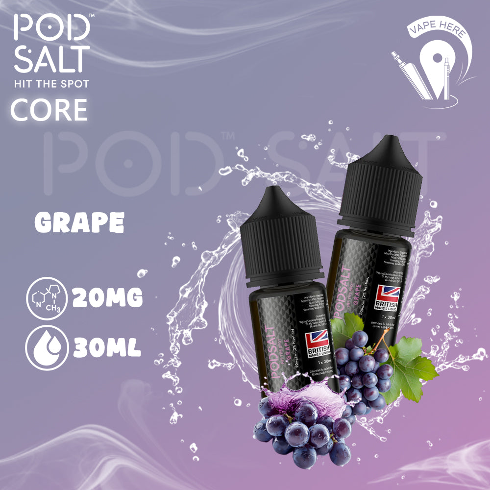 Pod Salt Grape - NicSalt 20MG 30ML Ajman, UAE