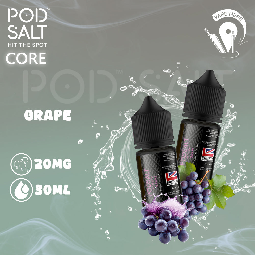Pod Salt Grape - NicSalt 20MG 30ML Sharjah, UAE