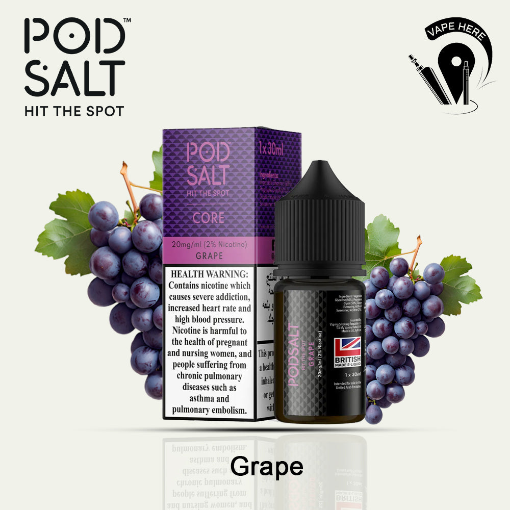 Pod Salt Grape - NicSalt 20MG 30ML Abu Dhabi, UAE