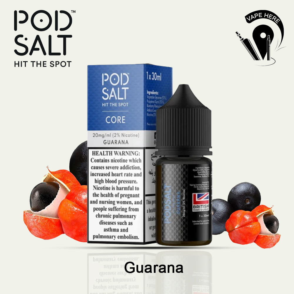 Pod Salt Guarana - NicSalt 20MG 30ML  Ras al khaimah, UAE