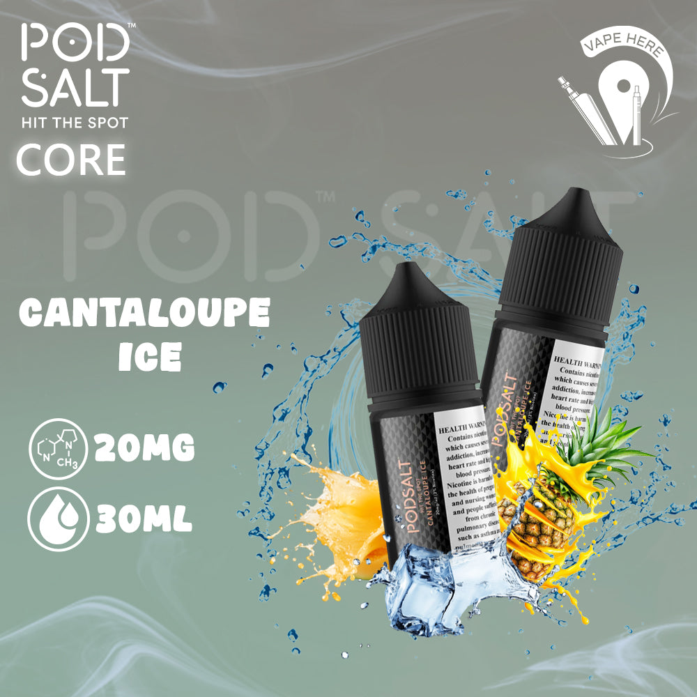 Pod Salt - Cantaloupe Ice - SaltNic Ajman, UAE