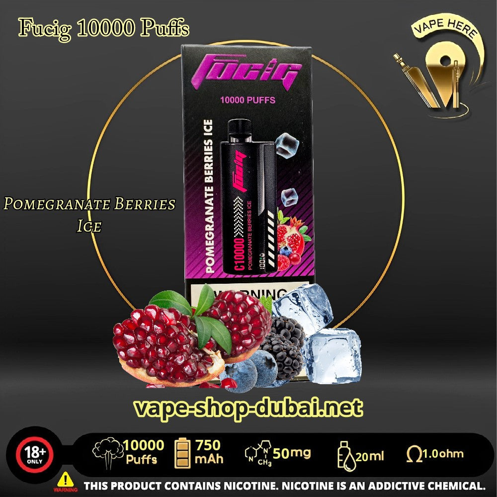 FUCIG C-10000 PUFFS DISPOSABLE VAPE - Vape Here Store